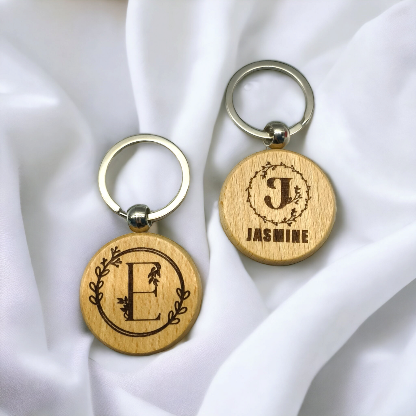 Wooden Keychains (Laser Engraved)