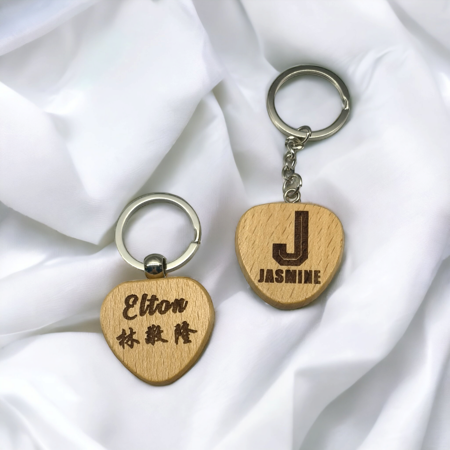 Wooden Keychains (Laser Engraved)