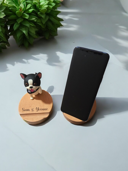 Doggie Phone Stand (Laser Engraved)